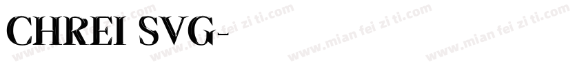 chrei svg字体转换